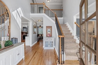 This stunning luxury home at 4027 Hickory Fairway Drive on The Golf Club At Bradshaw Farm in Georgia - for sale on GolfHomes.com, golf home, golf lot