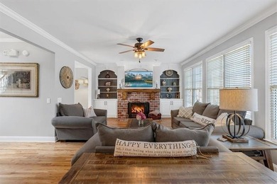 This stunning luxury home at 4027 Hickory Fairway Drive on The Golf Club At Bradshaw Farm in Georgia - for sale on GolfHomes.com, golf home, golf lot