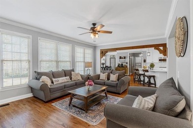 This stunning luxury home at 4027 Hickory Fairway Drive on The Golf Club At Bradshaw Farm in Georgia - for sale on GolfHomes.com, golf home, golf lot