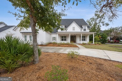 Bent Pine modern farmhouse, only two years old, with amazing on The Club At Osprey Cove in Georgia - for sale on GolfHomes.com, golf home, golf lot