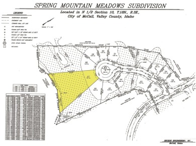 Welcome to Spring Mountain Meadows, an exclusive community on McCall Municipal Golf Course in Idaho - for sale on GolfHomes.com, golf home, golf lot