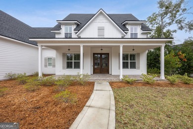 Bent Pine modern farmhouse, only two years old, with amazing on The Club At Osprey Cove in Georgia - for sale on GolfHomes.com, golf home, golf lot