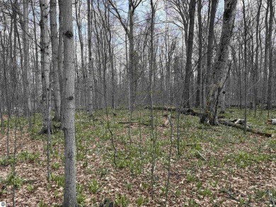 Surrounded by the natural beauty of mature hardwoods and on Manitou Passage Golf Club in Michigan - for sale on GolfHomes.com, golf home, golf lot