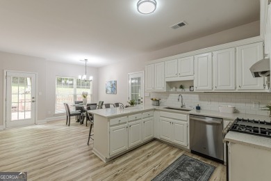 Freshly Renovated 3 Bedroom/2 Bathroom Home perched up high on 2 on Lake Spivey Golf Club in Georgia - for sale on GolfHomes.com, golf home, golf lot