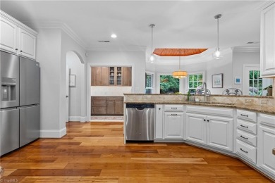 This corner lot home, built by award winning builder Alan on Oak Valley Golf Club in North Carolina - for sale on GolfHomes.com, golf home, golf lot