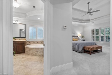 This corner lot home, built by award winning builder Alan on Oak Valley Golf Club in North Carolina - for sale on GolfHomes.com, golf home, golf lot