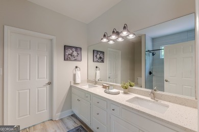 Freshly Renovated 3 Bedroom/2 Bathroom Home perched up high on 2 on Lake Spivey Golf Club in Georgia - for sale on GolfHomes.com, golf home, golf lot