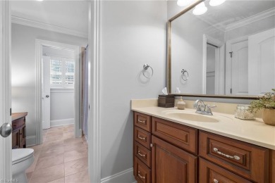 This corner lot home, built by award winning builder Alan on Oak Valley Golf Club in North Carolina - for sale on GolfHomes.com, golf home, golf lot