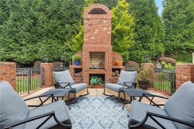 This corner lot home, built by award winning builder Alan on Oak Valley Golf Club in North Carolina - for sale on GolfHomes.com, golf home, golf lot