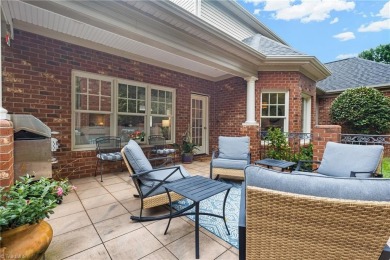 This corner lot home, built by award winning builder Alan on Oak Valley Golf Club in North Carolina - for sale on GolfHomes.com, golf home, golf lot