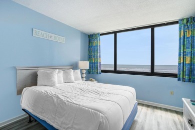 This a sun-filled, 2-bedroom, 2-bath oceanfront condo located on on The Dunes Golf and Beach Club in South Carolina - for sale on GolfHomes.com, golf home, golf lot