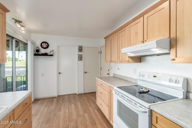 Welcome to this move-in ready 2 bedroom, 2 bath Gemini home on Sun City Country Club in Arizona - for sale on GolfHomes.com, golf home, golf lot