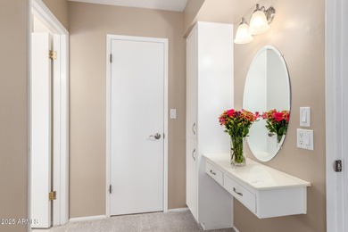 Welcome to this move-in ready 2 bedroom, 2 bath Gemini home on Sun City Country Club in Arizona - for sale on GolfHomes.com, golf home, golf lot