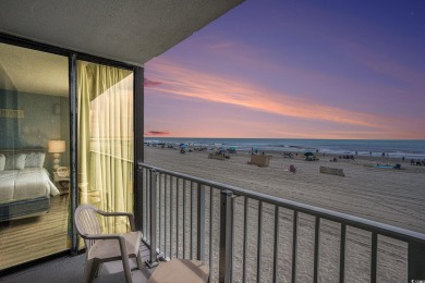 This a sun-filled, 2-bedroom, 2-bath oceanfront condo located on on The Dunes Golf and Beach Club in South Carolina - for sale on GolfHomes.com, golf home, golf lot