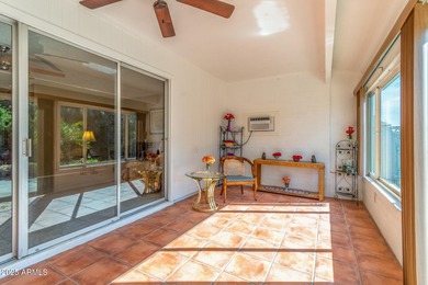 Welcome to this move-in ready 2 bedroom, 2 bath Gemini home on Sun City Country Club in Arizona - for sale on GolfHomes.com, golf home, golf lot