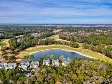 WOW! What a view! This 3rd floor True Blue II end condo offers on  in South Carolina - for sale on GolfHomes.com, golf home, golf lot