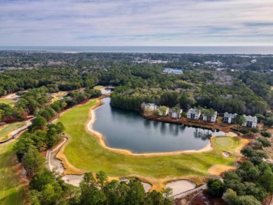 WOW! What a view! This 3rd floor True Blue II end condo offers on  in South Carolina - for sale on GolfHomes.com, golf home, golf lot