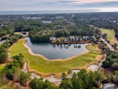 WOW! What a view! This 3rd floor True Blue II end condo offers on  in South Carolina - for sale on GolfHomes.com, golf home, golf lot