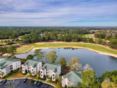 WOW! What a view! This 3rd floor True Blue II end condo offers on  in South Carolina - for sale on GolfHomes.com, golf home, golf lot
