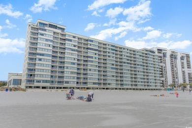 This a sun-filled, 2-bedroom, 2-bath oceanfront condo located on on The Dunes Golf and Beach Club in South Carolina - for sale on GolfHomes.com, golf home, golf lot