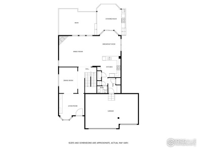 5 Bedroom, 5 Bath, 3 car garage, 2-story home in Windsor's Water on Pelican Lakes Golf and Country Club in Colorado - for sale on GolfHomes.com, golf home, golf lot