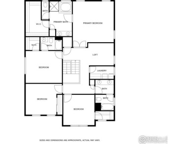 5 Bedroom, 5 Bath, 3 car garage, 2-story home in Windsor's Water on Pelican Lakes Golf and Country Club in Colorado - for sale on GolfHomes.com, golf home, golf lot