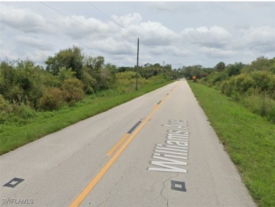 This spacious half-acre lot is located in the rapidly growing on Lehigh Resort Club in Florida - for sale on GolfHomes.com, golf home, golf lot