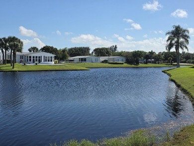 LAND OWNED 3-bedroom, 2 bath home located on a lake. Move -In on Savanna Golf Club in Florida - for sale on GolfHomes.com, golf home, golf lot