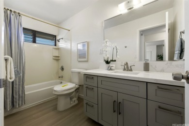 Newly renovated with quartz countertops, solid wood cabinets on Pearl Country Club in Hawaii - for sale on GolfHomes.com, golf home, golf lot
