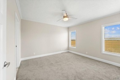 Experience modern country living with breathtaking mountain on Hollydot Golf Course in Colorado - for sale on GolfHomes.com, golf home, golf lot
