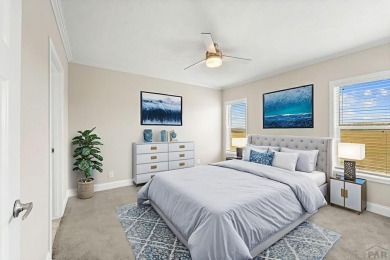 Experience modern country living with breathtaking mountain on Hollydot Golf Course in Colorado - for sale on GolfHomes.com, golf home, golf lot