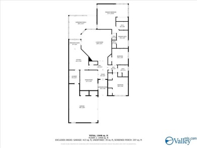 Located just 18 minutes from Huntsville, discover your dream on Cherokee Ridge Country Club in Alabama - for sale on GolfHomes.com, golf home, golf lot