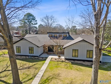 Stylish mid-century modern on a prime corner lot in vibrant on Point Mallard Golf Course in Alabama - for sale on GolfHomes.com, golf home, golf lot