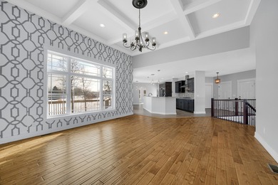 Offering nearly 4,500 finished square feet, this impressive on Sandy Pines Golf Course in Indiana - for sale on GolfHomes.com, golf home, golf lot