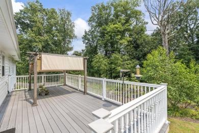 Expansive perennial gardens create a scenic park-like setting on Schuyler Meadows Club in New York - for sale on GolfHomes.com, golf home, golf lot