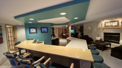 Rare opportunity to own a luxury lakefront home in the private on Lakes of the Four Seasons Country Club in Indiana - for sale on GolfHomes.com, golf home, golf lot