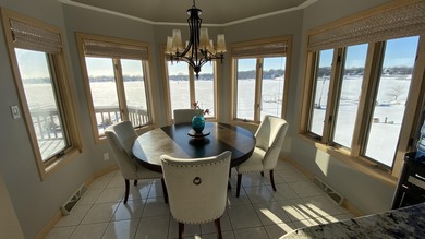 Rare opportunity to own a luxury lakefront home in the private on Lakes of the Four Seasons Country Club in Indiana - for sale on GolfHomes.com, golf home, golf lot