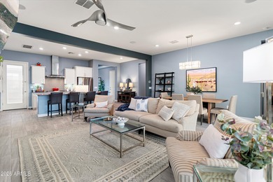 Mountain Views, Golf Course View, Pool, Fire-pit, Outdoor on Verrado Golf Club - Victory in Arizona - for sale on GolfHomes.com, golf home, golf lot