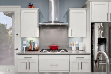 Mountain Views, Golf Course View, Pool, Fire-pit, Outdoor on Verrado Golf Club - Victory in Arizona - for sale on GolfHomes.com, golf home, golf lot