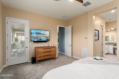 Mountain Views, Golf Course View, Pool, Fire-pit, Outdoor on Verrado Golf Club - Victory in Arizona - for sale on GolfHomes.com, golf home, golf lot