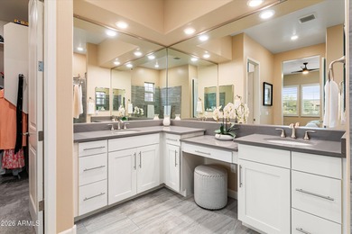 Mountain Views, Golf Course View, Pool, Fire-pit, Outdoor on Verrado Golf Club - Victory in Arizona - for sale on GolfHomes.com, golf home, golf lot