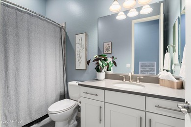 Mountain Views, Golf Course View, Pool, Fire-pit, Outdoor on Verrado Golf Club - Victory in Arizona - for sale on GolfHomes.com, golf home, golf lot