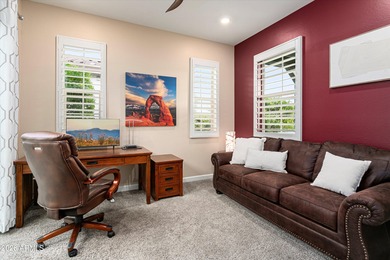 Mountain Views, Golf Course View, Pool, Fire-pit, Outdoor on Verrado Golf Club - Victory in Arizona - for sale on GolfHomes.com, golf home, golf lot