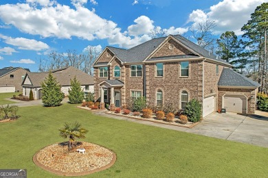 Luxurious 5BR Executive Estate in Guard-Gated Golf & Lake on Crystal Lake Golf and Country Club in Georgia - for sale on GolfHomes.com, golf home, golf lot