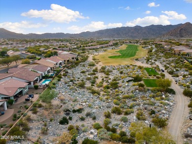 Mountain Views, Golf Course View, Pool, Fire-pit, Outdoor on Verrado Golf Club - Victory in Arizona - for sale on GolfHomes.com, golf home, golf lot