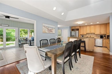 Stunning home providing wonderful privacy in the highly on Sea Pines Country Club in South Carolina - for sale on GolfHomes.com, golf home, golf lot