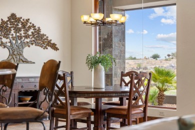 This is desert living at its finest - perched along the 17th on The Ledges Golf Club in Utah - for sale on GolfHomes.com, golf home, golf lot