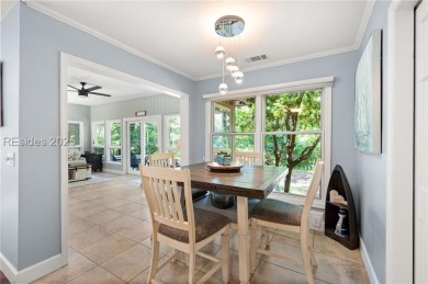 Stunning home providing wonderful privacy in the highly on Sea Pines Country Club in South Carolina - for sale on GolfHomes.com, golf home, golf lot
