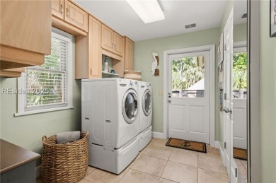 Stunning home providing wonderful privacy in the highly on Sea Pines Country Club in South Carolina - for sale on GolfHomes.com, golf home, golf lot