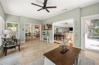 Stunning home providing wonderful privacy in the highly on Sea Pines Country Club in South Carolina - for sale on GolfHomes.com, golf home, golf lot
